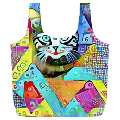 Kitten Cat Pet Animal Adorable Fluffy Cute Kitty Full Print Recycle Bag (xxxl) by Maspions