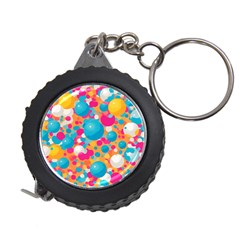 Circles Art Seamless Repeat Bright Colors Colorful Measuring Tape