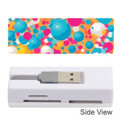 Circles Art Seamless Repeat Bright Colors Colorful Memory Card Reader (stick) by Maspions