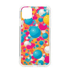 Circles Art Seamless Repeat Bright Colors Colorful Iphone 11 Tpu Uv Print Case