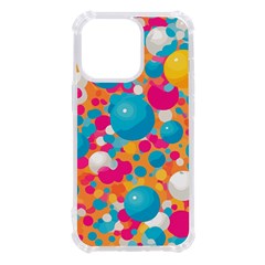 Circles Art Seamless Repeat Bright Colors Colorful Iphone 13 Pro Tpu Uv Print Case