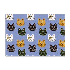 Cat Cat Background Animals Little Cat Pets Kittens Sticker A4 (100 Pack)