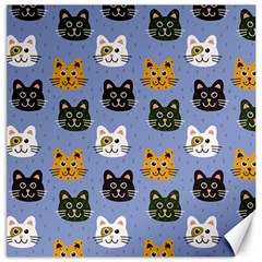 Cat Cat Background Animals Little Cat Pets Kittens Canvas 20  X 20  by Maspions