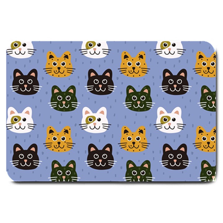 Cat Cat Background Animals Little Cat Pets Kittens Large Doormat