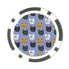 Cat Cat Background Animals Little Cat Pets Kittens Poker Chip Card Guard