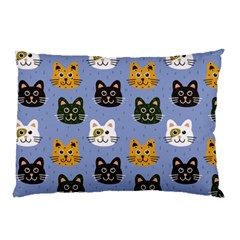 Cat Cat Background Animals Little Cat Pets Kittens Pillow Case by Maspions