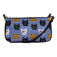 Cat Cat Background Animals Little Cat Pets Kittens Shoulder Clutch Bag