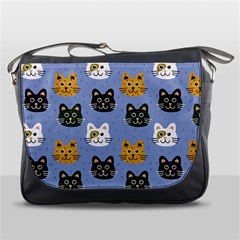 Cat Cat Background Animals Little Cat Pets Kittens Messenger Bag