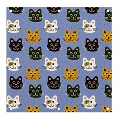 Cat Cat Background Animals Little Cat Pets Kittens Banner And Sign 4  X 4  by Maspions