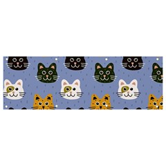 Cat Cat Background Animals Little Cat Pets Kittens Banner And Sign 9  X 3 