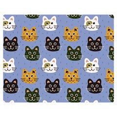 Cat Cat Background Animals Little Cat Pets Kittens Premium Plush Fleece Blanket (medium)