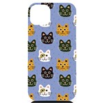 Cat Cat Background Animals Little Cat Pets Kittens iPhone 14 Plus Black UV Print Case Front