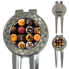 Chocolate Candy Candy Box Gift Cashier Decoration Chocolatier Art Handmade Food Cooking 3-in-1 Golf Divots by Maspions