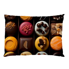 Chocolate Candy Candy Box Gift Cashier Decoration Chocolatier Art Handmade Food Cooking Pillow Case by Maspions