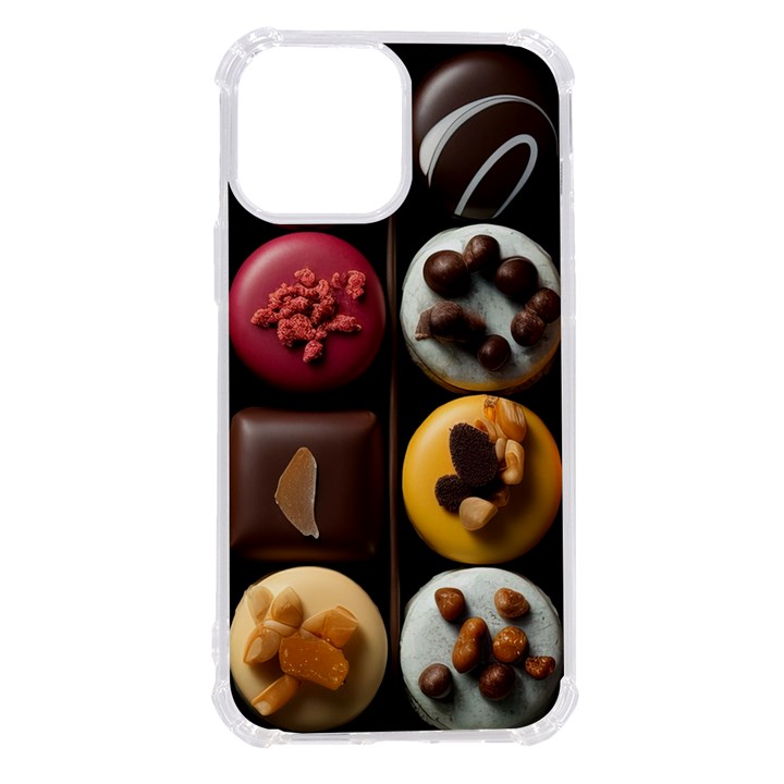 Chocolate Candy Candy Box Gift Cashier Decoration Chocolatier Art Handmade Food Cooking iPhone 13 Pro Max TPU UV Print Case