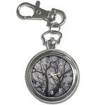 Landscape forest ceiba tree, guayaquil, ecuador Key Chain Watches Front