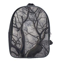 Landscape Forest Ceiba Tree, Guayaquil, Ecuador School Bag (xl) by dflcprintsclothing