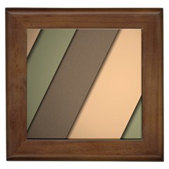 Abstract Texture, Retro Backgrounds Framed Tile