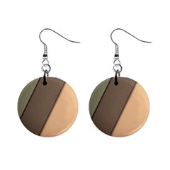 Abstract Texture, Retro Backgrounds Mini Button Earrings