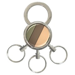 Abstract Texture, Retro Backgrounds 3-ring Key Chain by nateshop