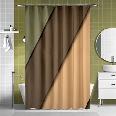 Abstract Texture, Retro Backgrounds Shower Curtain 48  X 72  (small) 