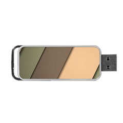 Abstract Texture, Retro Backgrounds Portable Usb Flash (two Sides) by nateshop