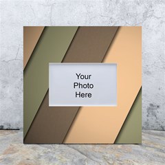 Abstract Texture, Retro Backgrounds White Box Photo Frame 4  X 6  by nateshop