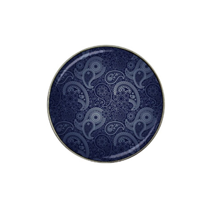 Blue Paisley Texture, Blue Paisley Ornament Hat Clip Ball Marker (10 pack)