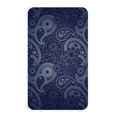 Blue Paisley Texture, Blue Paisley Ornament Memory Card Reader (rectangular) by nateshop