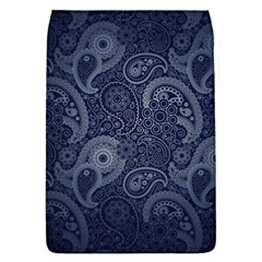 Blue Paisley Texture, Blue Paisley Ornament Removable Flap Cover (s) by nateshop