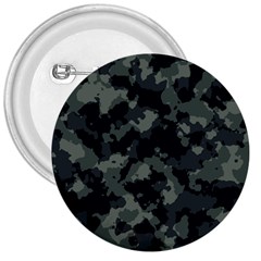 Camouflage, Pattern, Abstract, Background, Texture, Army 3  Buttons by nateshop