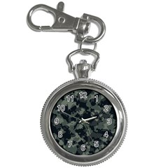 Camouflage, Pattern, Abstract, Background, Texture, Army Key Chain Watches by nateshop