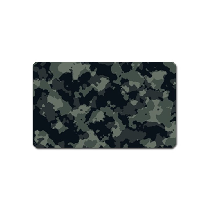 Camouflage, Pattern, Abstract, Background, Texture, Army Magnet (Name Card)