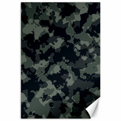 Camouflage, Pattern, Abstract, Background, Texture, Army Canvas 12  X 18  by nateshop