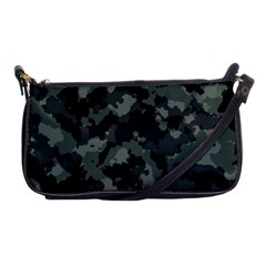 Camouflage, Pattern, Abstract, Background, Texture, Army Shoulder Clutch Bag by nateshop