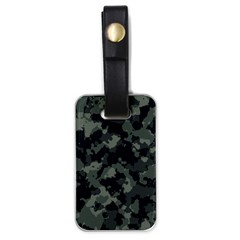 Camouflage, Pattern, Abstract, Background, Texture, Army Luggage Tag (one Side) by nateshop