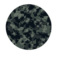 Camouflage, Pattern, Abstract, Background, Texture, Army Mini Round Pill Box (pack Of 5) by nateshop