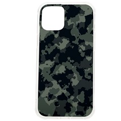 Camouflage, Pattern, Abstract, Background, Texture, Army Iphone 12 Pro Max Tpu Uv Print Case by nateshop