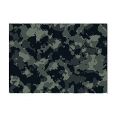 Camouflage, Pattern, Abstract, Background, Texture, Army Crystal Sticker (a4) by nateshop