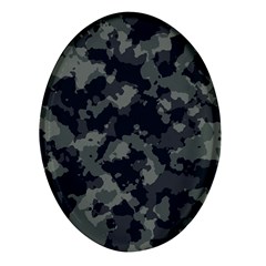 Camouflage, Pattern, Abstract, Background, Texture, Army Oval Glass Fridge Magnet (4 Pack) by nateshop