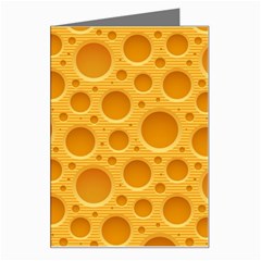 Cheese Texture Food Textures Greeting Card by nateshop