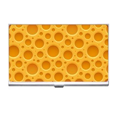 Cheese Texture Food Textures Business Card Holder by nateshop