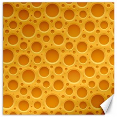 Cheese Texture Food Textures Canvas 16  X 16  by nateshop