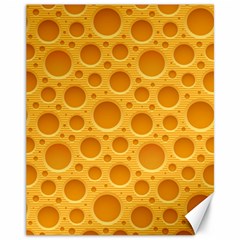 Cheese Texture Food Textures Canvas 11  X 14  by nateshop