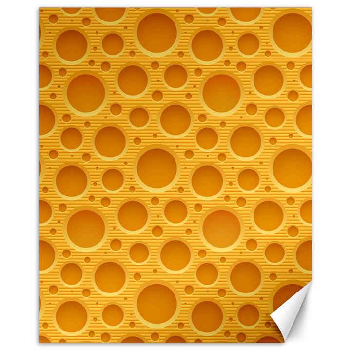 Cheese Texture Food Textures Canvas 11  x 14 