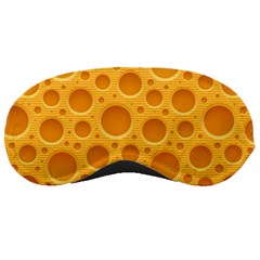 Cheese Texture Food Textures Sleep Mask by nateshop