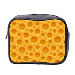 Cheese Texture Food Textures Mini Toiletries Bag (two Sides) by nateshop