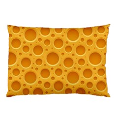 Cheese Texture Food Textures Pillow Case (two Sides) by nateshop