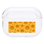 Cheese Texture Food Textures Hard PC AirPods Pro Case Front