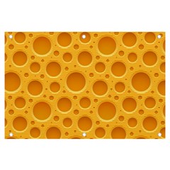 Cheese Texture Food Textures Banner And Sign 6  X 4  by nateshop